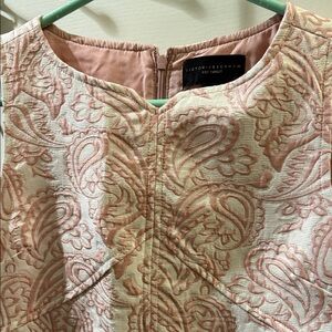 Victoria Beckham Blush Paisley Top L